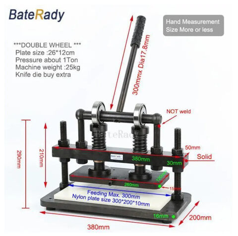 ハンドクリッカー クリッカー 手動式 革裁断機 革裁断 | World Planet