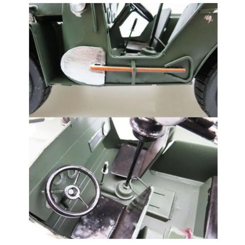 1/18 U.S.ARMY ミリタリー ジープ JEEP ブリキ SUV 緑 グリーン 1/18 U.S.ARMY ミリタリー ジープ JEEP ブリキ SUV 緑 グリーン
