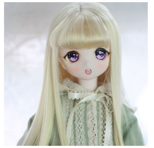 BJD ウィッグ ロング ヘアー 人形用 球体関節人形 カスタムドール SD