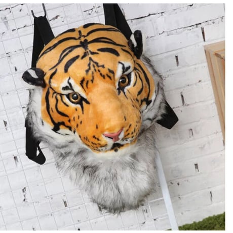ライオン タイガー バックパック リュック インパクト大 動物リュック メンズ レディース コスプレ イベント
