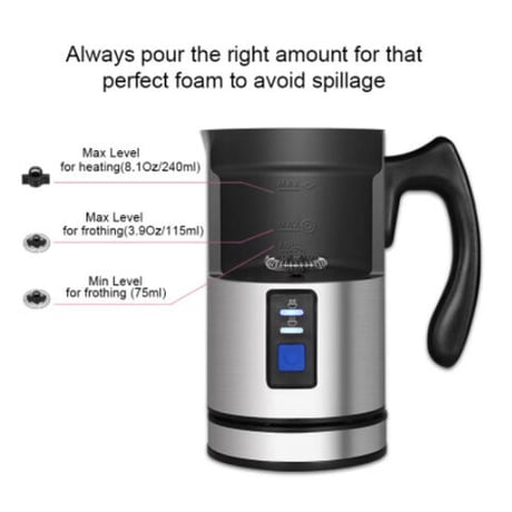 【Biolomix】 ミルクフォーマー 泡立て器 電動 ラテアート お手軽 おうちカフェ 【ミルクスチーマー】