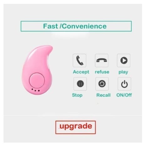 【ハンズフリー 通話可能！】超小型 Bluetooth 4.0 ステレオ イヤホン ヘッドセット マイクサポート