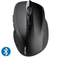 【軽くて使いやすい！】TeckNet 光学 ワイヤレスマウス コンピュータ Bluetooth 2600DPI 2.4 グラム