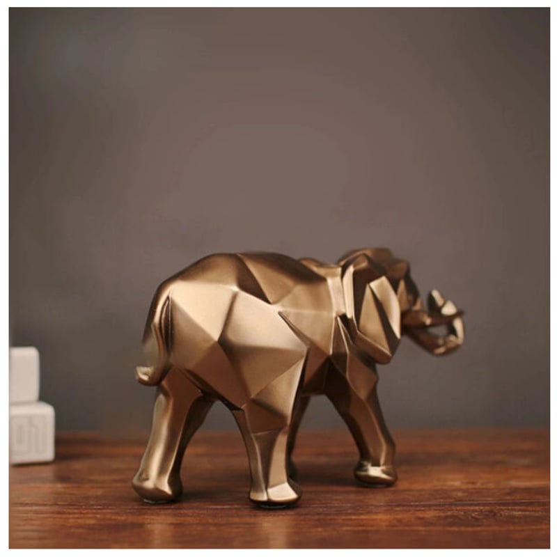 ゾウ 金属 北欧 オブジェ 置物 インテリア 工芸品 美術品 A3111 【公式