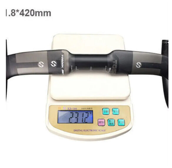 TOSEEK フルカーボン ハンドルバー マットブラック 400/420/440mm