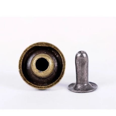 レザークラフト 10mm 50個セット ボヘミアン 花 リベット スタッド 鋲 コンチョ 革細工