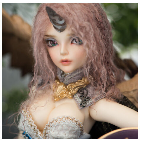 球体関節人形 かわいい 1/4 本体+眼球+メイクアップ済み 球体関節人形 かわいい 1/4 本体+眼球+メイクアップ済み