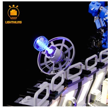レゴ スーパー・ヒーローズ アイアンマンのホール・オブ・アーマー 76125 互換 LEDライトキット バッテリーボックス ライトアップ セット