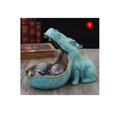 カバ 工芸品 彫刻 ホームインテリア | World Planet Market