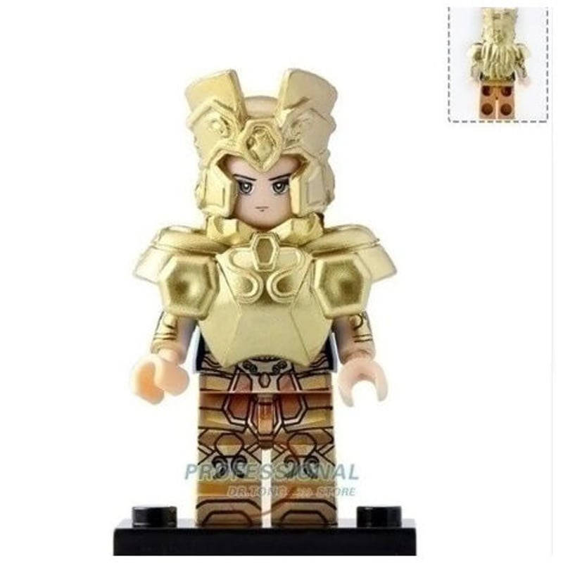黄金聖闘士 ミニフィグ 12体セット 聖闘士星矢 ゴールドセイント レゴ