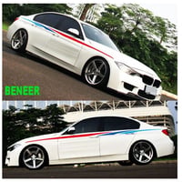 BMW ステッカー 2個入り Mパフォーマンス サイド E30 E34 E36 E39 E46 E53 E60 E70 E71 E85 E87 E90 E91 E92 E83F20 F21