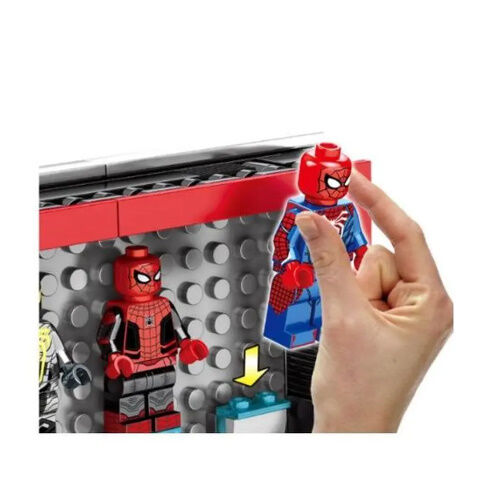 レゴ互換 スパイダーマン大集合ブック ライド付き 2895ピース LEGO互換
