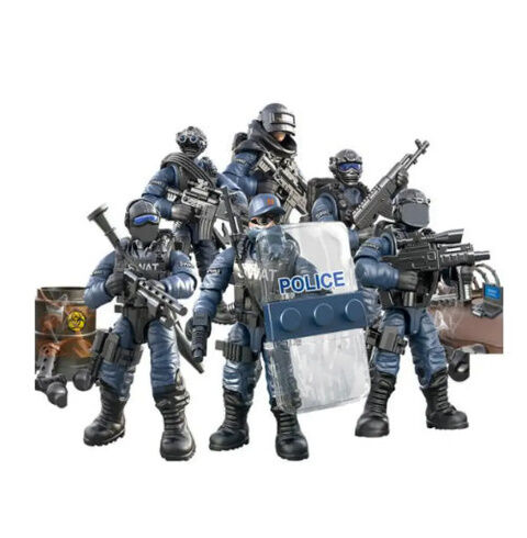 特殊部隊セット LEGO レゴ 互換 ブロック SWAT 警察 特殊部隊 22体セット 武器