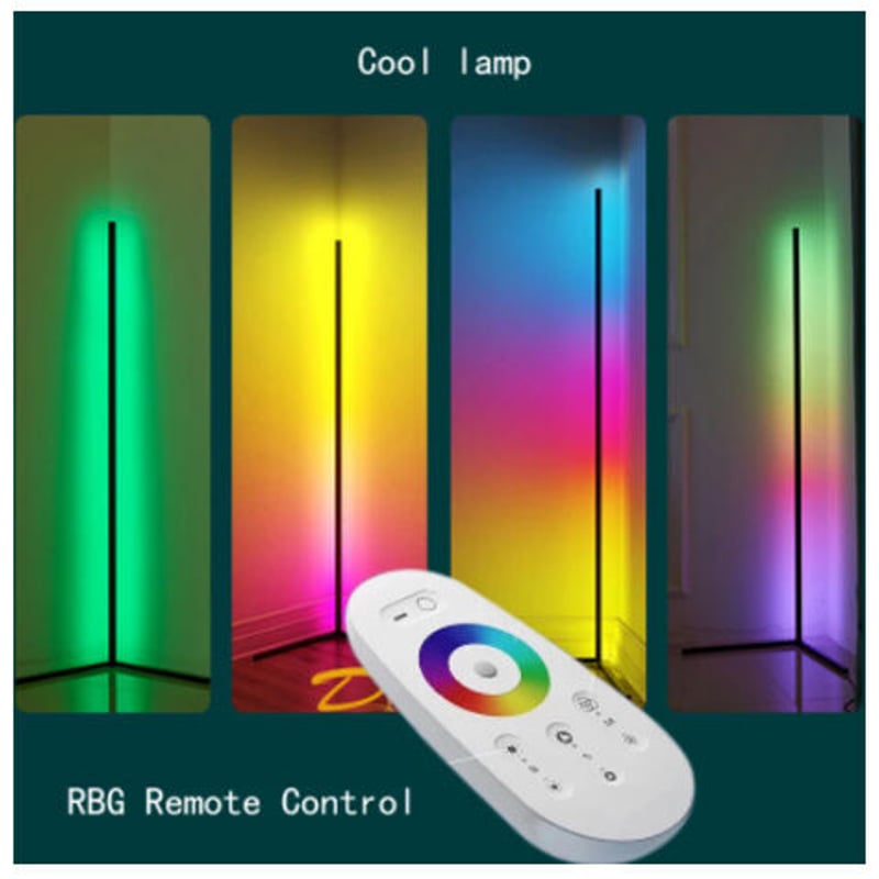 カラフル】 幻想的 フロアライト リモコン 調光 調色可能 LED