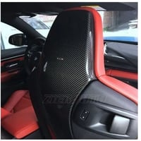 BMW M3 M4 カーボンファイバーシートバックカバー f80 f82 光沢仕上