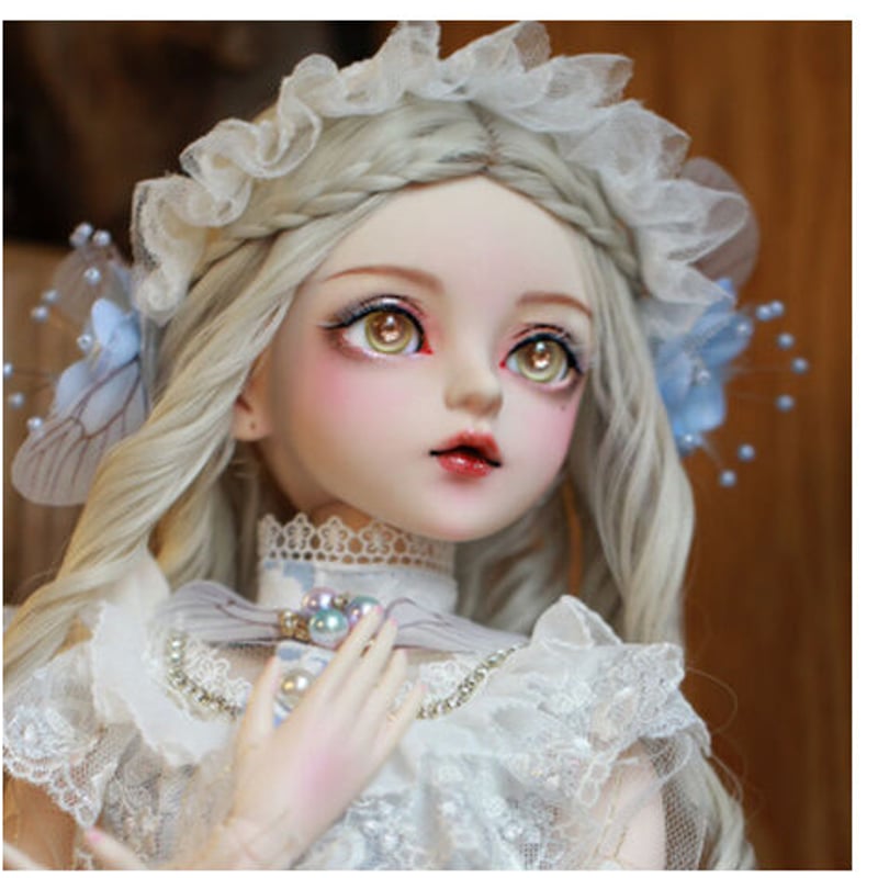 神秘的な美女とエレガントな衣装】 BJD 1/3 球体関節人形 美女 60cm