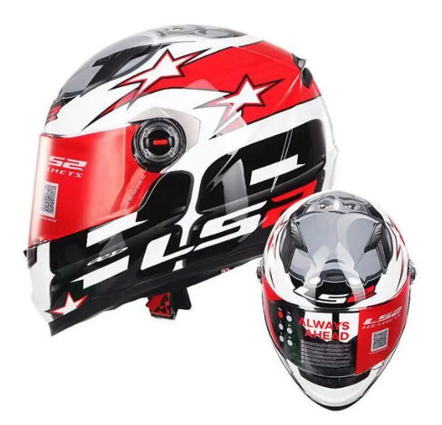 軽量ABS樹脂製オートバイヘルメット LS2 スポーツタイプ 8 軽量ABS樹脂製オートバイヘルメット LS2 スポーツタイプ 8