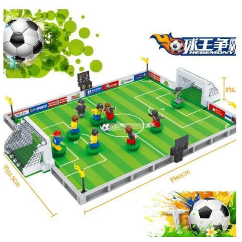 LEGO レゴ 互換 251pcs ワールドカップ サッカースタジアム ミニフィグ