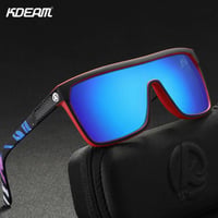 【安心設計】 KDEAM ワンピースタイプ 男女兼用 偏光サングラス KD803 スポーツ アウトドア ポラロイド UV400 海外高級ブランド 【5色展開】