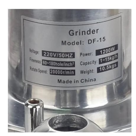 連続粉砕機 ハンマークラッシャー ハンマーミル 110V ハーブグラインダー 電気研削盤 工業用機械 フライス粉砕機