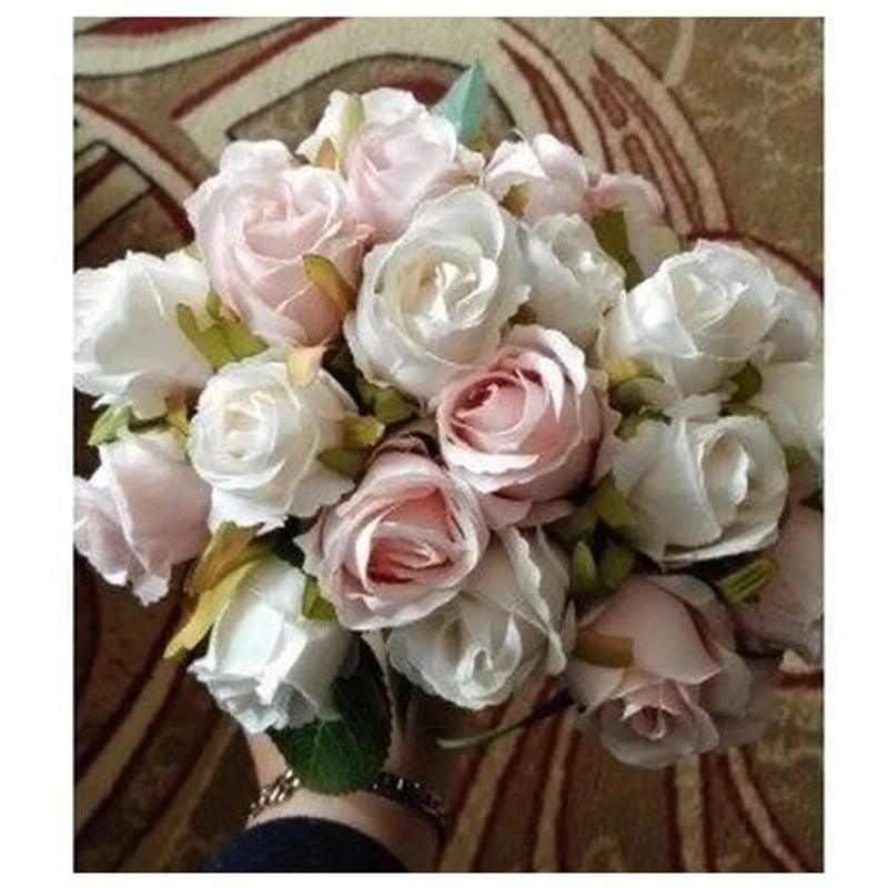 大量 120本セット 薔薇の花束 ウェディングブーケ シルク 大量 120本セット 薔薇の花束 ウェディングブーケ シルク