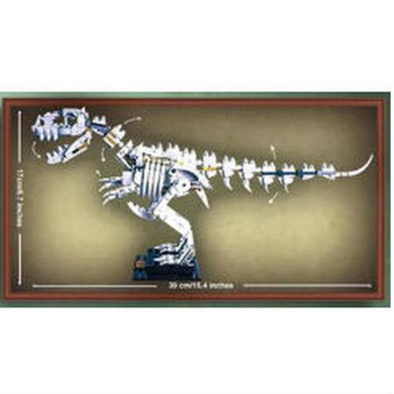 レゴ互換 アイデア 恐竜化石 博物館 910ピース ティラノサウルス