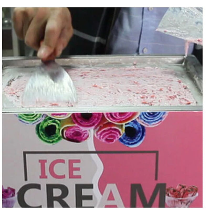 アイスクリームメーカー ロールアイス 機械  家庭用 簡単 業務
