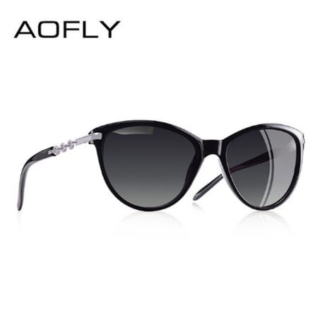 偏光サングラス レディース 大人気 キャッツアイ UV400 AOFLY 紫外線99％カット 偏光レンズ キャットアイ ポリカーボネート 軽量 安い 釣り 運転 登山 アウトドア かわいい 選べる4色
