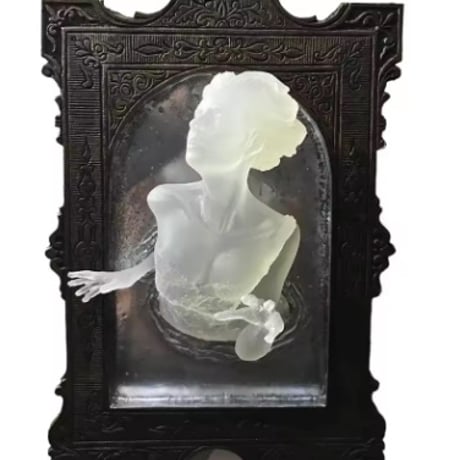 発光 ゴースト ステッカー ハロウィン 鏡の中の幽霊 お化け 幽霊 ゴシック ホラー インテリア 3D 寝室 リビング