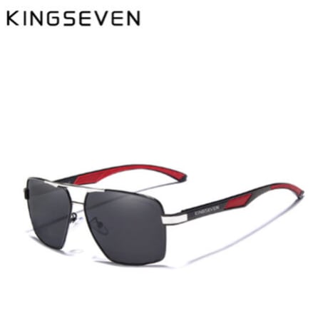 【KINGSEVEN】 UV400 メンズサングラス ポラロイド 軽量  モデル 偏光レンズ N7719 高品質アルミニウムフレーム 海外トップブランド 高級 おしゃれ 【選べる3色】