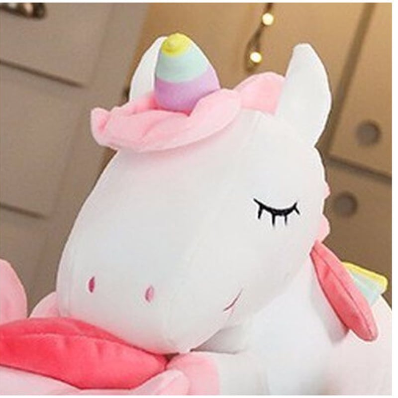 ユニコーン ぬいぐるみ 大きい 80cm ビッグサイズ 巨大 馬 抱き