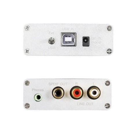 2018 Douk オーディオミニ DSD1796 + XMOS-U8 384K / 32ビット USB DACオーディオ デコーダ HiFi アンプ 2色展開