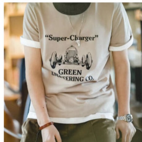 ツーリング オールドファッション メンズ Tシャツ 【2色展開】