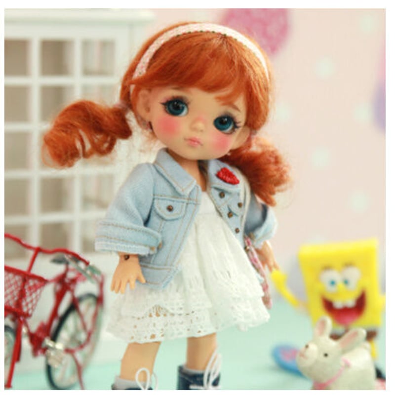 球体関節人形 美少女BJD 1/8 本体+眼球+メイクアップ済み 球体関節人形 美少女BJD 1/8 本体+眼球+メイクアップ済み