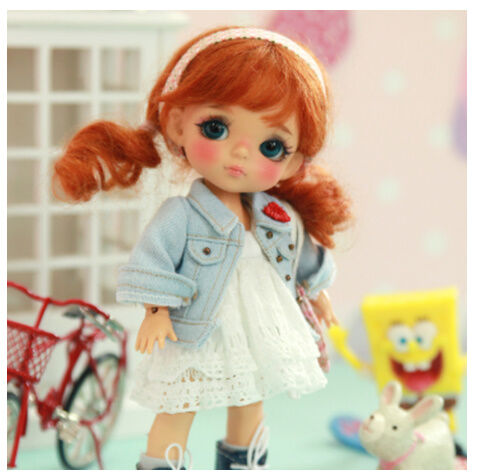 球体関節人形 美少女BJD 1/8 本体+眼球+メイクアップ済み 球体関節人形 美少女BJD 1/8 本体+眼球+メイクアップ済み