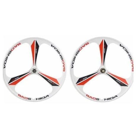 カラー選択可 2色展開 Mtbリム3スポークカセット マネシウム合金ホイール 26インチマウンテンバイク 自転車 リム