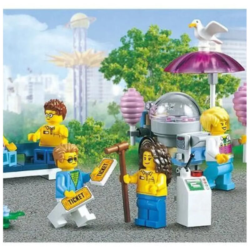 LEGO互換 ローラーコースター ジェットコースター レゴブロック互換