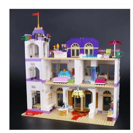 レゴ 互換品 フレンズ ハートレイクホテル 建物 1676ピース おもちゃ 誕生日 プレゼント ブロック LEGO互換 ホビー コレクション