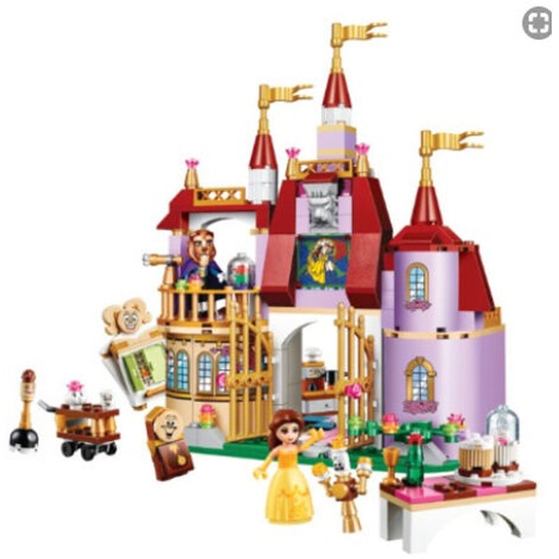 レゴ互換 ディズニー ベルの魔法のお城 41067 ブロックセット 互換品