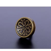 レザークラフト 10mm 50個セット ボヘミアン 花 リベット スタッド 鋲 コンチョ 革細工