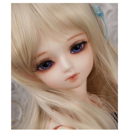 球体関節人形 美しい 1/4 本体＋眼球＋メイクアップ済み BJD カスタムドール 欧風 美少女 可愛い ホワイト ノーマル 選べる2色
