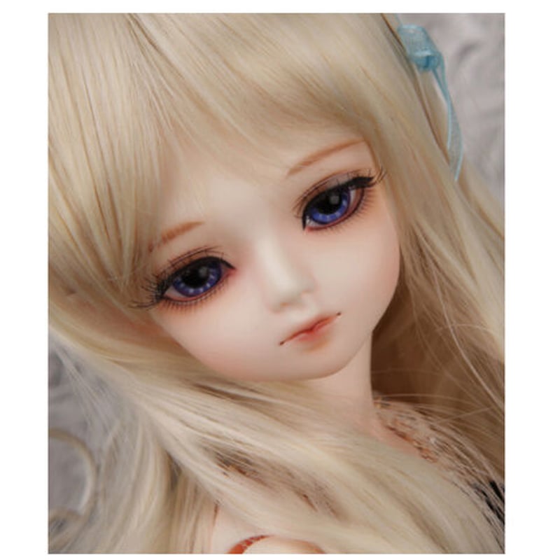 カスタムアイシードール　　137 首傾げ　　ウェービーヘアー カスタムアイシードール 137 首傾げ ウェービーヘアー カスタム