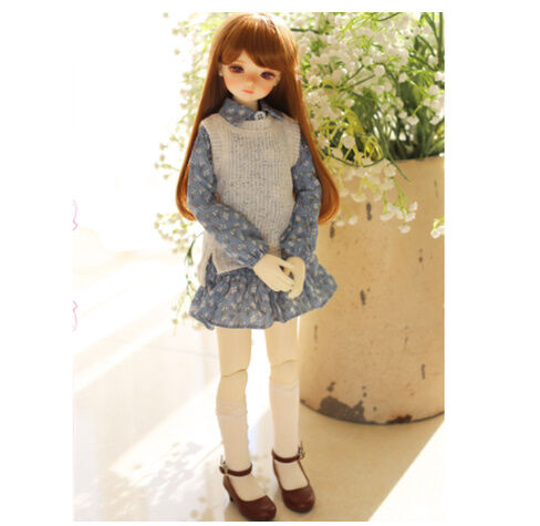 球体関節人形 BJD 1/4 美人 美少女 物静か フルセット 本体＋眼球＋服