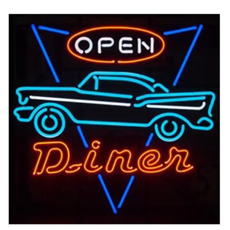 LED ネオンサイン OPEN DINER オープン ダイナー アメリカン 看板 