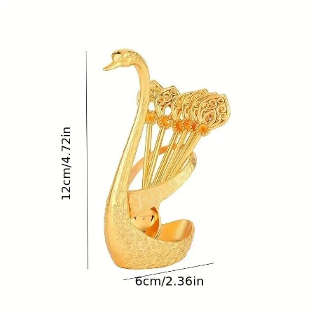 2色展開】白鳥 スプーン ベースホルダーセット カトラリー コーヒー