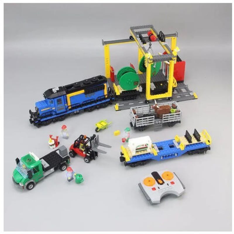 レゴ互換 60052 シティ カーゴトレイン LEGO互換品 おもちゃ ホビー