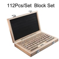 ブロックゲージ 112ピース/セット 0グレード(0.5-100ミリメートル) DIY