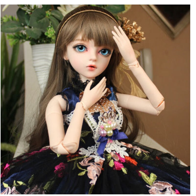 ロリータ】 BJD 1/3 球体関節人形 60cm フルセット 本体＋眼球＋