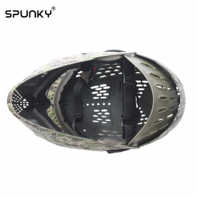 SPUNKY ミリタリー ペイントボール マスク フルフェイス ヘッドカバー