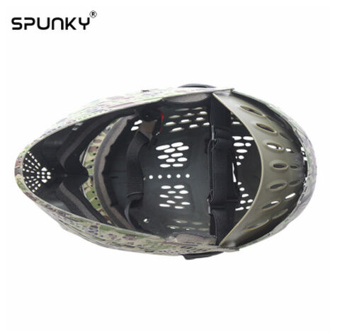 SPUNKY ミリタリー ペイントボール マスク フルフェイス ヘッドカバー
